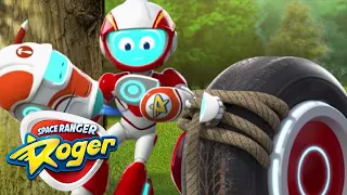 Videos For Kids | Roger's Swing Thing - Roger's Toy Trouble | Space Ranger Roger