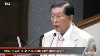 Ahead of arrest, Enrile pleads for liberty