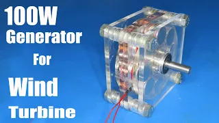 How to make Low RPM generator for wind turbine