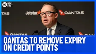 Qantas To Remove Credit Expiry Date Over Cancelled Flights Scandal | 10 News First