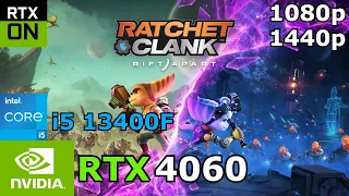 Ratchet & Clank: Rift Apart | i5 13400F + RTX 4060 | 1080p/1440p/DLSS 3/Ray Tracing