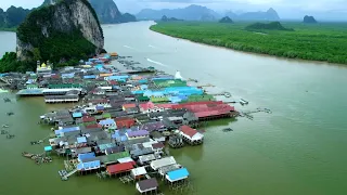 Koh Panyi Village in Phang Nga Bay, Thailand