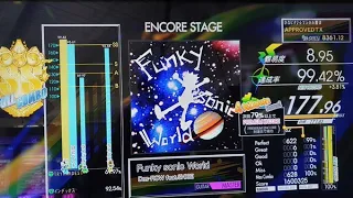 【GITADORA GuitarFreaks】 Funky sonic World Master GUITAR (RAN) FULL COMBO!