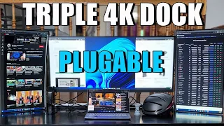 Triple 4K Display for Your MacBook Pro M1, M2 or any PC or Laptop