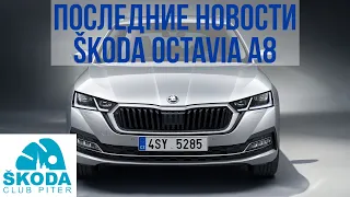 Прошел тест-драйв SKODA OCTAVIA A8 2020, делюсь новостями