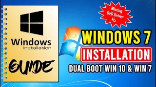 How To Install Windows 7 From USB Flash/Pen Drive | Dual Boot Windows 10 and Windows 7