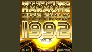 We Didn't Know (In the Style of Whitney Houston and Stevie Wonder) (Karaoke Version)