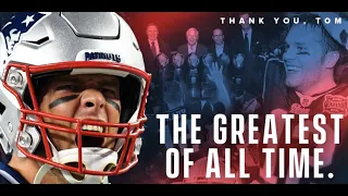 Thank You Tom Brady - Forever A Patriot