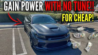 Top 5 Cheap Mods To Gain Power W/O A Tune Dodge Charger 392 Scat Pack