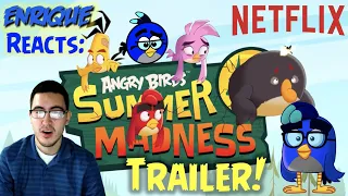 Enrique Zuniga Jr. Reacts to: "Angry Birds Summer Madness | Trailer"