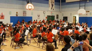 Let's Go Band by Andrew Balent performed by the Canterbury Woods Elementary School Band