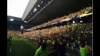 ASM : ' Ici ici c'est   Monferrand !  '   ambiance dans le chaudron bouillant de Saint-Étienne !