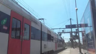 Départ d'un UM Z-20900 IDF + Z-5600 Transilien SNCF