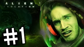 Alien: Isolation - Gameplay - Part 1 - (Playthrough / Walkthrough ) - SO DAMN EXCITED FOR THIS GAME!