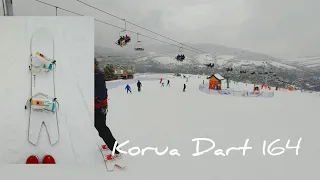 Korua Dart 164 || Tylicz Master Ski ||11.2020  first runs of the season