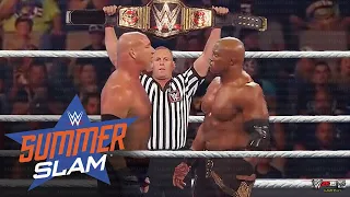 Goldberg vs. Bobby Lashley : WWE SummerSlam, August 21, 2021 (WWE Title Match)