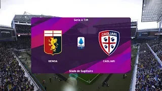 PES 2020 | Genoa vs Cagliari - Serie A Tim | 09/02/2020 | 1080p 60FPS