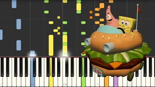 Sandwich Driving 101 Piano Cover (SpongeBob Movie Game)