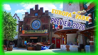 Piraten in Batavia - Neue Preview 2020 | Europa-Park Neuheit 2020 - Erste Einblicke