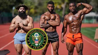 Bodybuilders Try The US Army Fitness Test (NO PRACTICE)