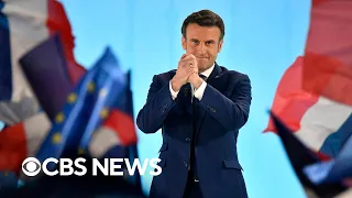 French President Emmanuel Macron wins second term