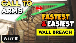 Red Dead Online CALL TO ARMS How to Finish All 10 Waves THE EASIEST WAY (Wall Breach)