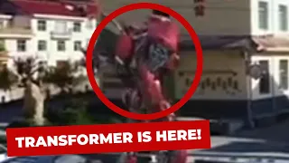 Top 5 TRANSFORMERS caught on camera | spotted in real life