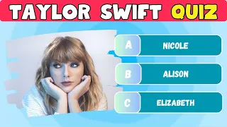 Ultimate Taylor Swift Quiz 👩🎤 (Guess The Song, Finish The Lyrics, Knowledge Quiz)