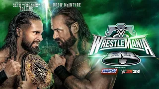 Seth "Freakin" Rollins vs. Drew McIntyre: WrestleMania XL Hype Package