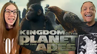 KINGDOM OF THE PLANET OF THE APES | OFFICIAL TRAILER | REACTION | FIRST TIME WATCHING | REBOOT?🤯😱