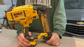 Dewalt 18ga Brad Nailer 1000 Nail Review  (DCN680)