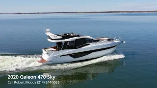 Brokerage 2020 Galeon 470 SKY For Sale at MarineMax Dallas Yacht Center