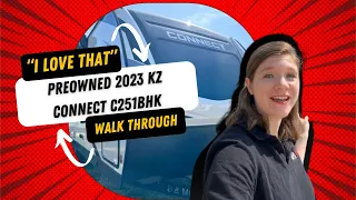 PREOWNED 2023 KZ Connect C251BHK WALK THROUGH!!!