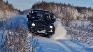 Снова в лес, покатушки, небольшой полевой ремонт УАЗа.