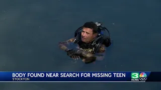 Diver speaks out after finding body during search for missing Stockton teen