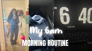 My 6am REAL Highschool Morning Routine + mini vlog || Zion Alysse