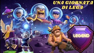 Una normale giornata di Lega Leggenda - Clash Of Clans - Marzo 24