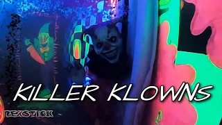 Killer Klowns  🤡   Haunted House Walkthroughs 🤡  Clown Maze
