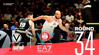 Belinelli, Hackett inspire Virtus past Milan! | Round 34, Highlights | Turkish Airlines EuroLeague