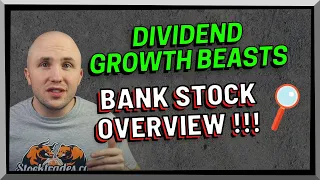 Dividend Growth Investing - 6 Major Bank Stocks With JUICY Dividends 🤑