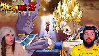 ¡REACCIONANDO POR PRIMERA VEZ A DRAGON BALL Z: LA BATALLA DE LOS DIOSES (BATTLE OF GODS)!