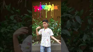 Holi song for kids in english | Holi Poem | #holi2021 | #shorts