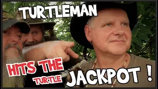 Turtleman hits the "Turtle Jackpot"