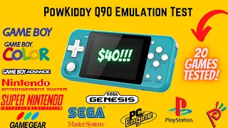 PowKiddy Q90 Emulation Showcase | Is it worth $40?