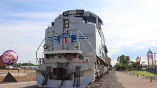 UP 1943 Spirit of the Union Pacific at Home Plate in Omaha, Nebraska