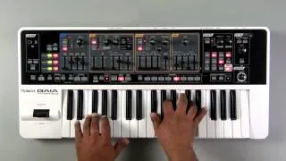 Roland Gaia SH-01 - Sound Examples - Part 1