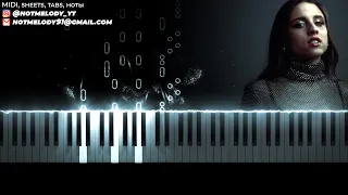 Angelina Mango - La noia piano karaoke
