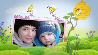 Детское слайд-шоу. Baby slide show. Проект в After Effects. Baby-Diaschau.