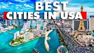TOP 10 BEST CITIES IN AMERICA to Visit in 2024 | USA Cities Destination Travel Guide 2024