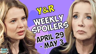 Young and the Restless Weekly Spoilers April 29 - May 3rd: Nikki Slammed & Summer Shifts Blame! #yr